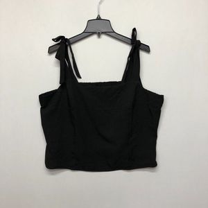 NWT Old Navy Women Tie Shoulder Cropped Cami Tank Top Shirt Size XXL M101 -13